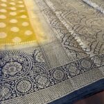 Yellow Banarasi Silk