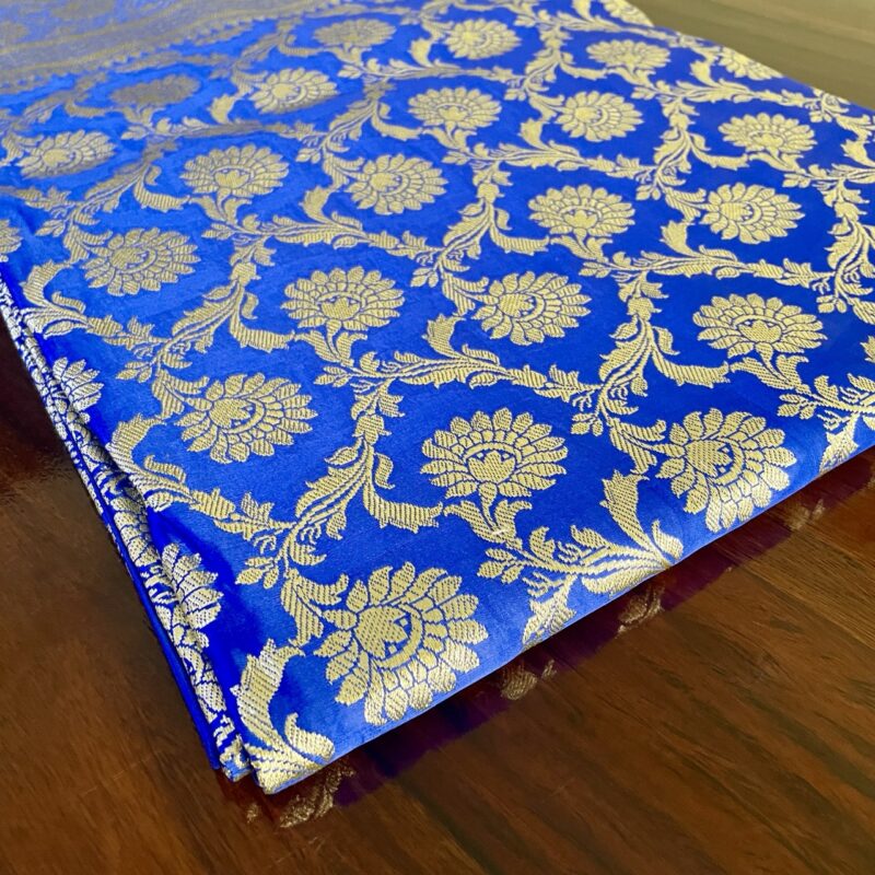 Blue Banarasi Blue Banarasi