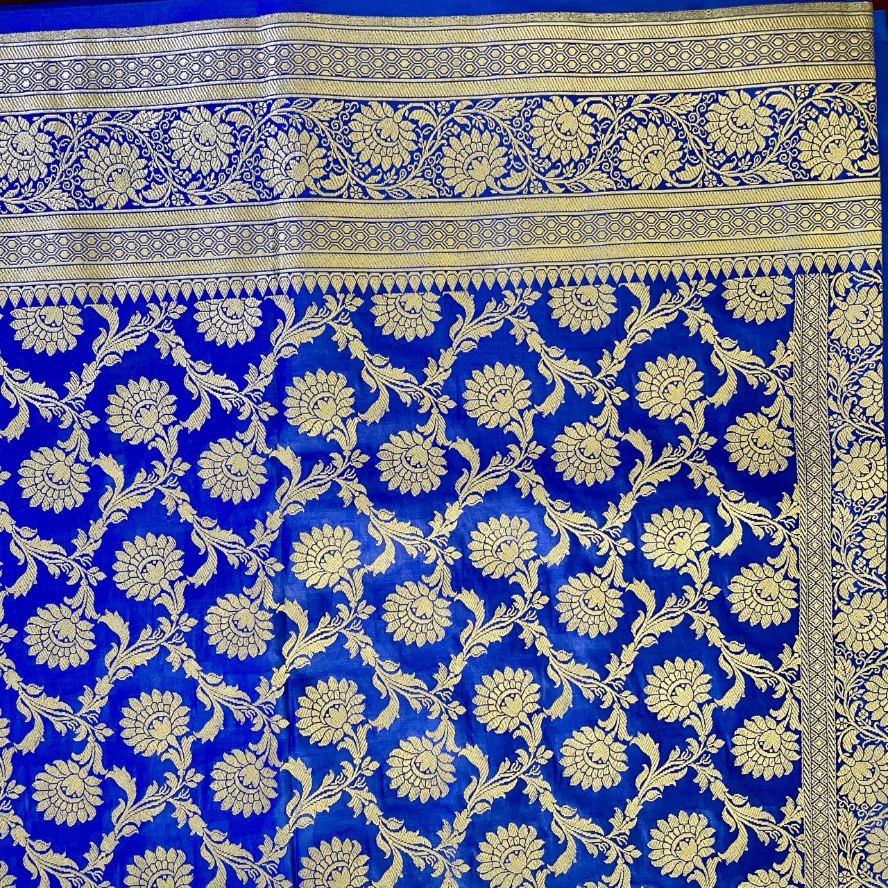 Blue Banarasi