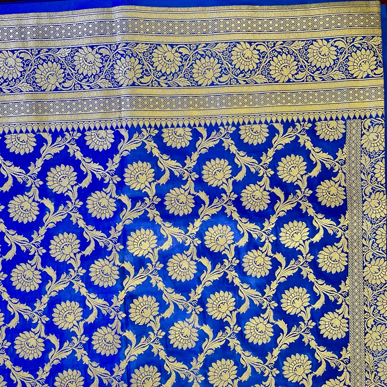 Blue Banarasi