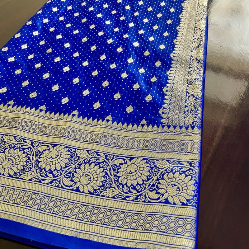 Blue Banarasi Blue Banarasi