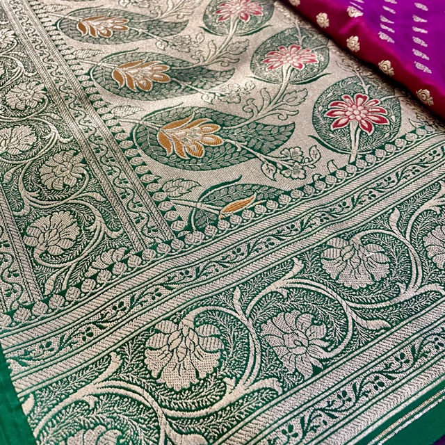 Red Green Banarasi