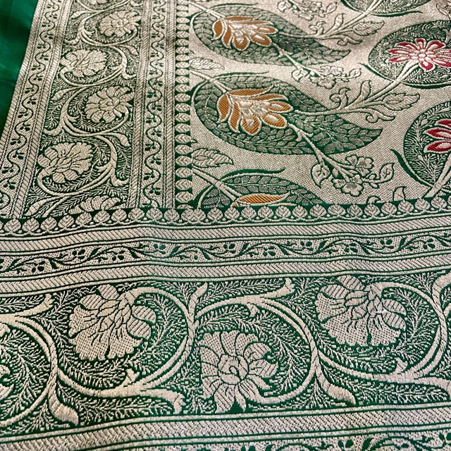 Red Green Banarasi