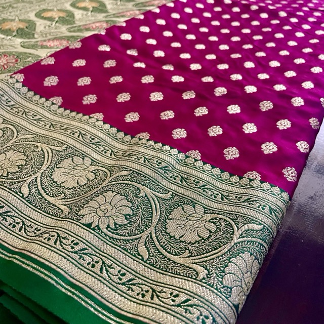 Red Green Banarasi