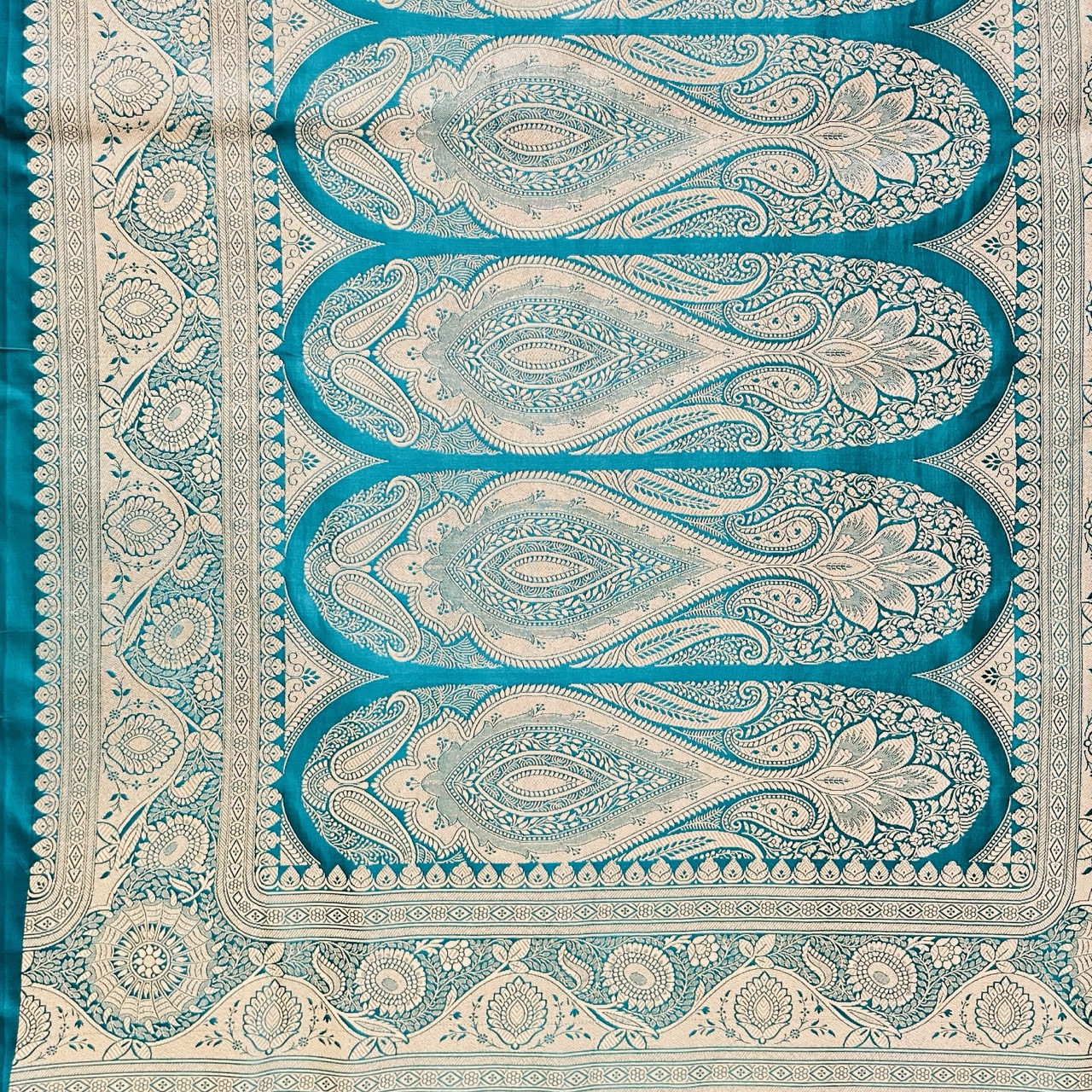 Sea Green Banarasi