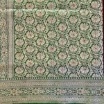 Mauve Pink Green Banarasi