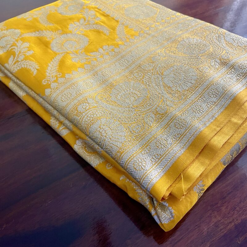 Yellow Banarasi