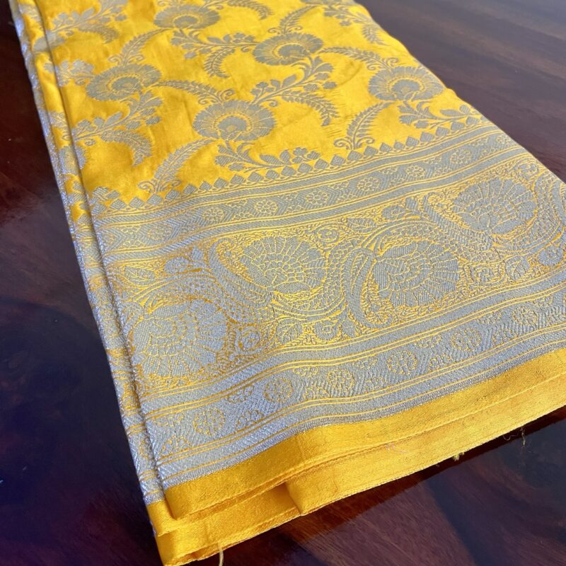 Yellow Banarasi