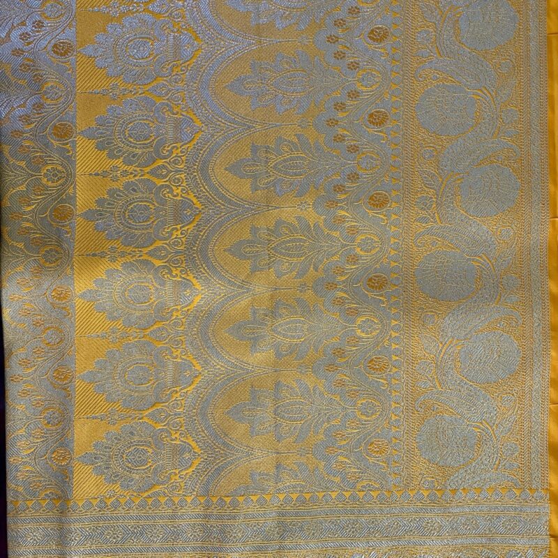 Yellow Banarasi