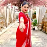 Red Banarasi Soft Silk