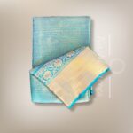 Sea Green Golden Banarasi