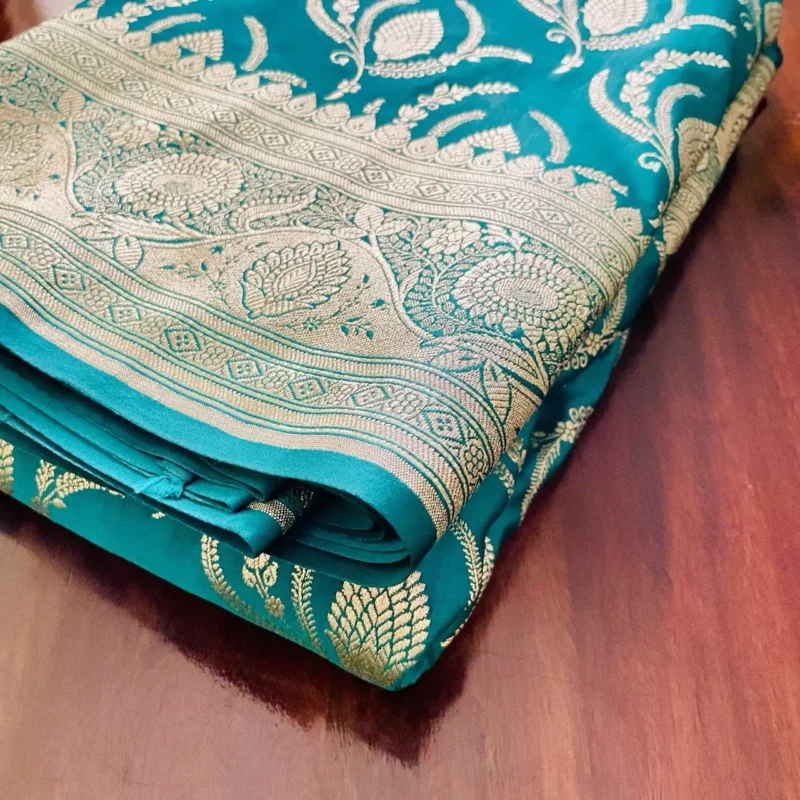Sea Green Banarasi