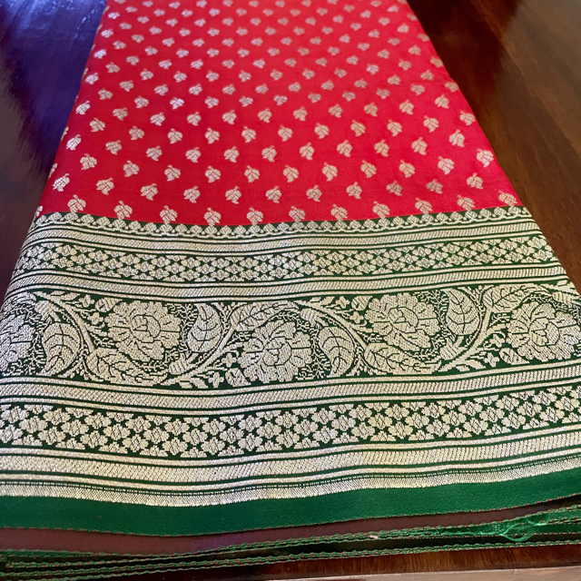 Red Green Banarasi