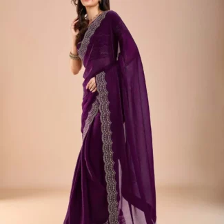 Bossanova Embellished Designer Saree